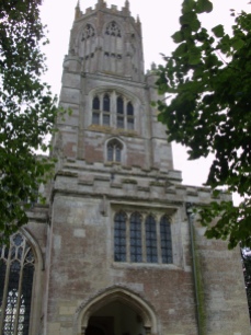 Front of Fotheringhay Church